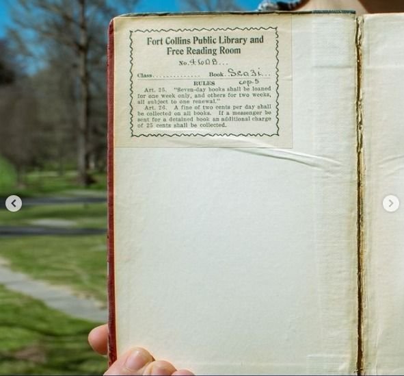 Livro é devolvido à biblioteca dos EUA com 105 anos de atraso