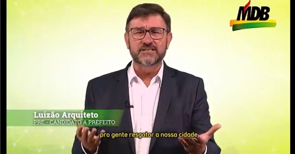 Luizão Arquiteto se apresentava como pré-candidato a prefeito de Santa Isabel