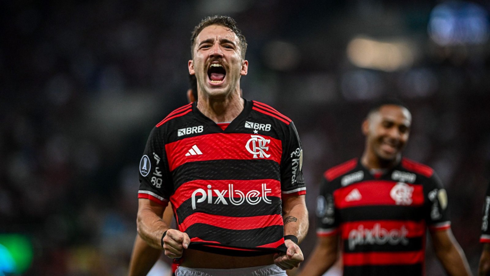Estreante marca e Flamengo garante primeira vitória na Libertadores